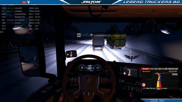 ETS-2 || Grand Gift Delivery 2017 || LT-BD смотреть онлайн