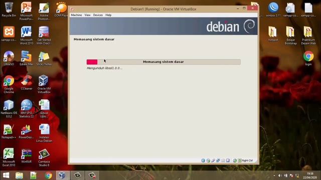 Intalasi Linux Debian di Virtual Box смотреть онлайн