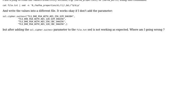 Unix & Linux: Using sed command to read between sections in a given file (2 Solutions!!) смотреть онлайн
