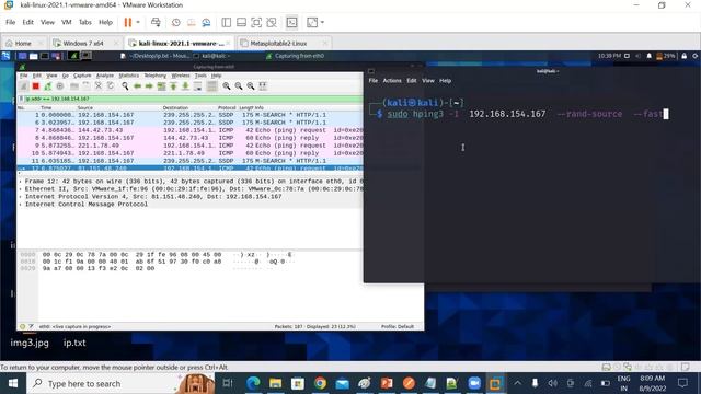 hping3 | Kali Linux смотреть онлайн