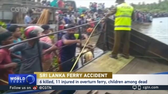 At least 6 killed, 11 injured in Sri Lanka ferry accident смотреть онлайн