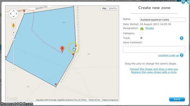 GPS Log Book How to Create a Tracking Zone смотреть онлайн