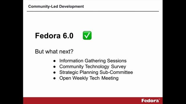 Fedora 6: Migration & Integration Tooling for Community Use Cases смотреть онлайн