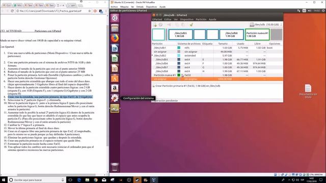 Particiones con Gparted смотреть онлайн