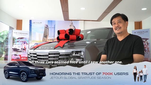 JetourGlobalGratitudeSeason-Congratulations to the Filipino car owner on your brand new DASHING! смотреть онлайн