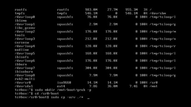 Tiny Core Linux作业系统安装 смотреть онлайн