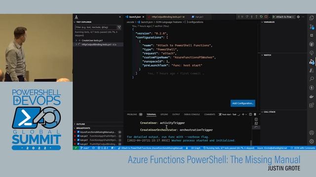 PSHSummit 2022 - Azure Functions PowerShell: The Missing Manual by Justin Grote смотреть онлайн
