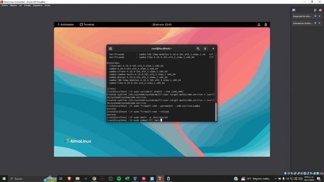 Alma Linux 9.3 con servicios AD|DHCP|HTML. compatible con varios sistemas operativos tipo Linux. смотреть онлайн