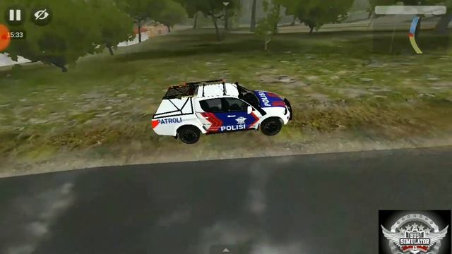 MOD MOBIL POLISI LALU LINTAS BUS SIMULATOR INDONESIA BUSSID смотреть онлайн