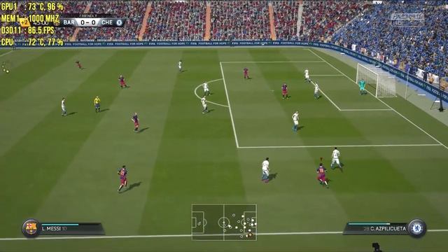 FIFA 16 Demo on HD 6850 смотреть онлайн