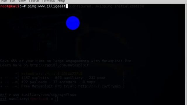 DDos with Kali LINUX смотреть онлайн