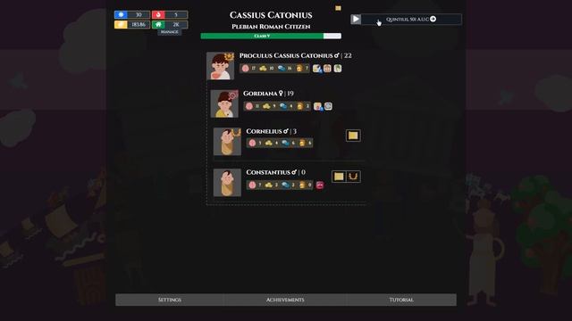 [HUN] Citizen of Rome - Dynasty Ascendant 1 (Simple Roman Dynasty Simulator) смотреть онлайн