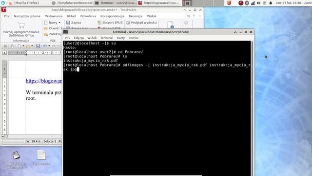 Linux : Zmień plik z rozszerzeniem PDF na JPG(41) смотреть онлайн