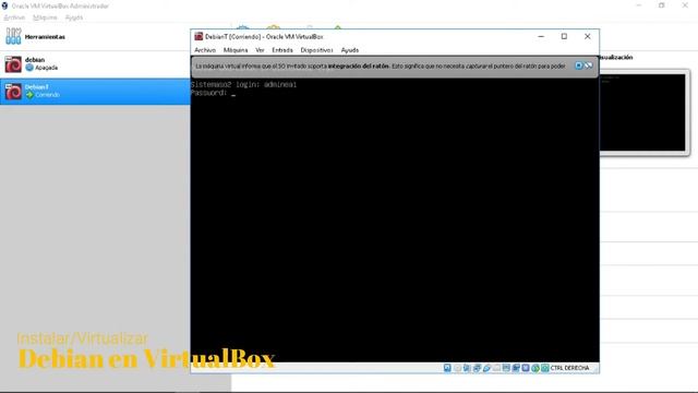 Virtualizar Debian / VirtualBox / VMware Workstation Pro. смотреть онлайн