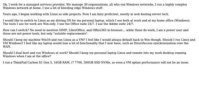 Unix & Linux: I want to switch to Linux смотреть онлайн