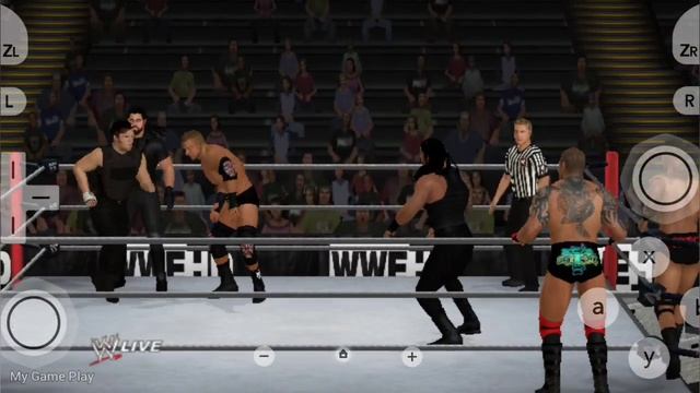 WWE 2K14 Wii Game For Official Dolphin Emulator On Android | The Shield Vs. Evolution | Gameplay смотреть онлайн