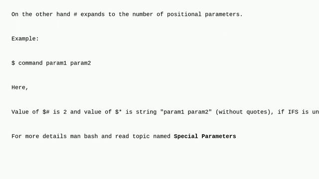 Unix: How to check if there are no parameters provided to a command? смотреть онлайн
