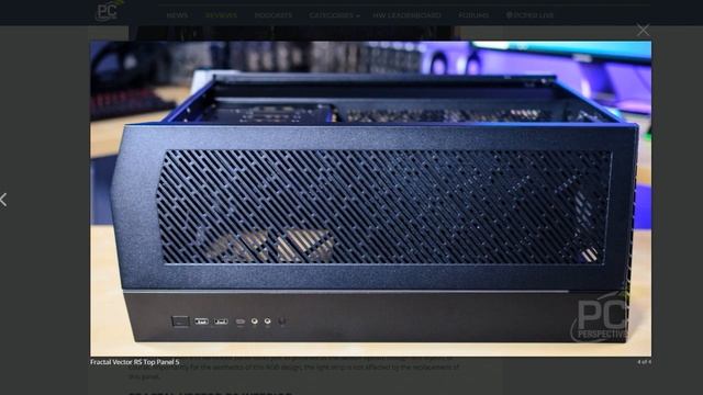 Fractal Design's Excellent Vector RS Case смотреть онлайн