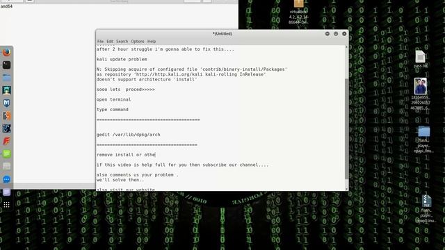 skipping acuire kali linux update error смотреть онлайн