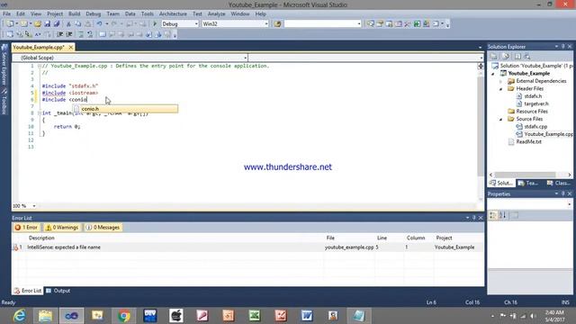 Compile and Run C++ in Visual Studio 2010 смотреть онлайн
