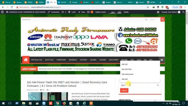 Itel A44 Power Flash File V007 Last Version | Dead Recovery Care Firmware | 8.1 Oreo