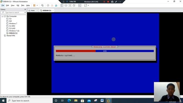 KD1 ASJ (INSTALL DEBIAN 8 CLI) смотреть онлайн