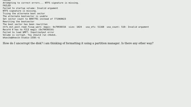 Ubuntu: detecting corrupted files in ubuntu смотреть онлайн