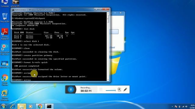 How to format and make pendrive bootable with cmd смотреть онлайн