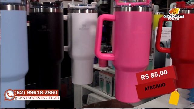 Copo Stanley R$ 85 atacado - Centro Oeste Outlet смотреть онлайн