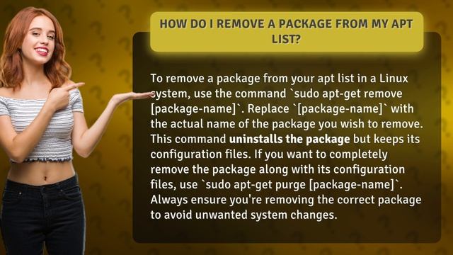 How do I remove a package from my apt list? смотреть онлайн