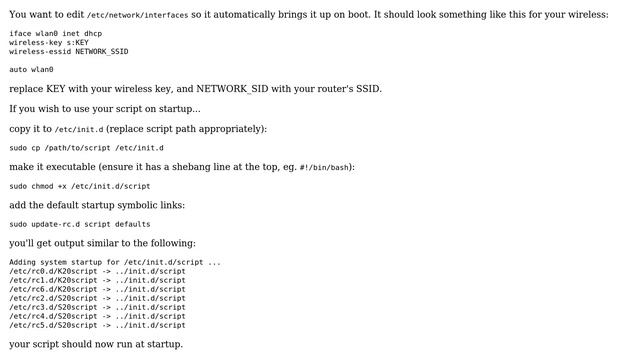 Running a connection script on boot, on ubuntu, or using /etc/networks properly (3 Solutions!!) смотреть онлайн