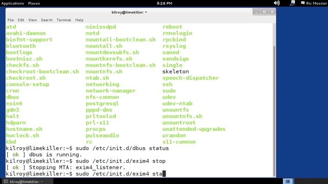 LINUX Security 03 01 Service Management смотреть онлайн