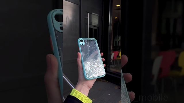Чехол с блёстками iPhone Xr смотреть онлайн