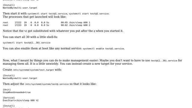 Unix & Linux: Have SystemD spawn N processes? (2 Solutions!!) смотреть онлайн