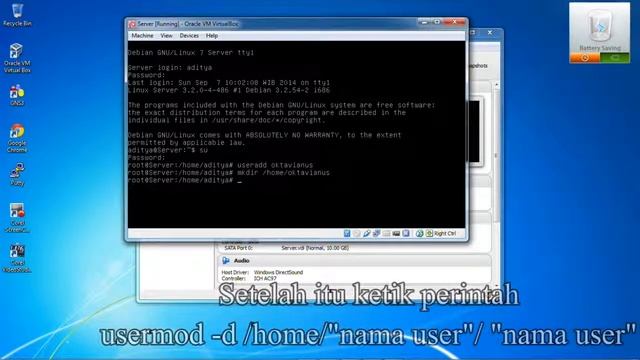 Aditya Yoas Oktavianus - Cara Membuat User Menggunakan Useradd смотреть онлайн