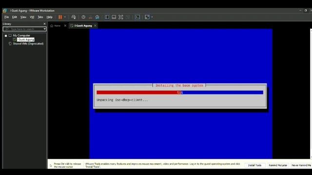 INSTALLING DEBIAN 10 VMware смотреть онлайн