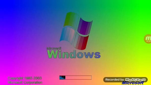 Windows XP 2003 Edition Startup Sound Effects In RGB TO BGR