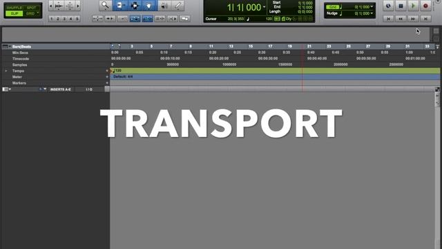 2 Pro Tools Getting Started Navigating the Edit Window смотреть онлайн