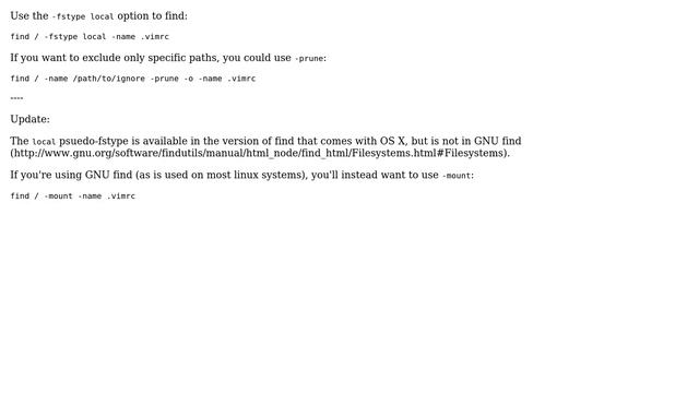 find / grep command without searching mounted shares (3 Solutions!!) смотреть онлайн