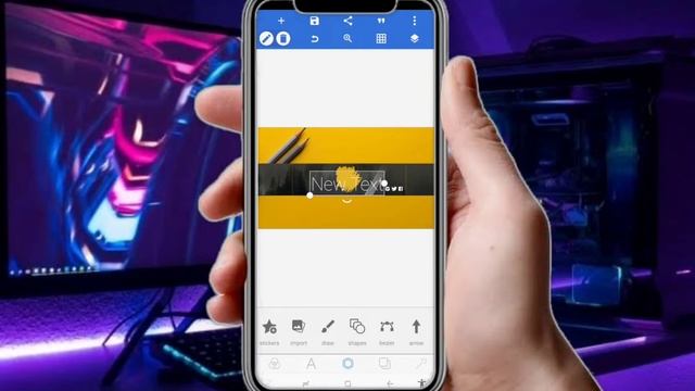 Cara membuat thumbnail Youtube - Tutorial Pixellab #thumbnail #pixellab смотреть онлайн