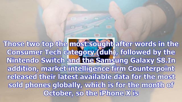Apple's iphone 8, 8 plus and x top the sales charts and google searches смотреть онлайн