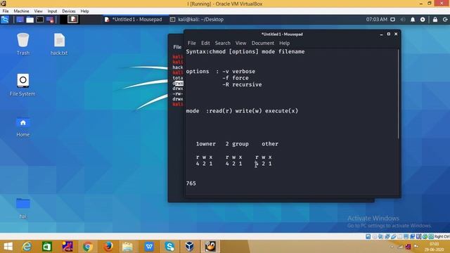 #3 Basic of Linux for beginners - File Permission and root command in kali Linux смотреть онлайн