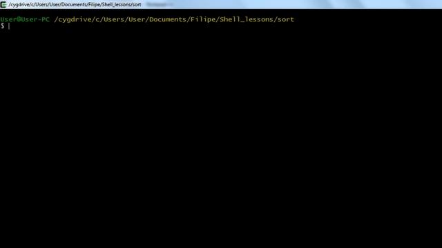 Comando sort do Shell смотреть онлайн