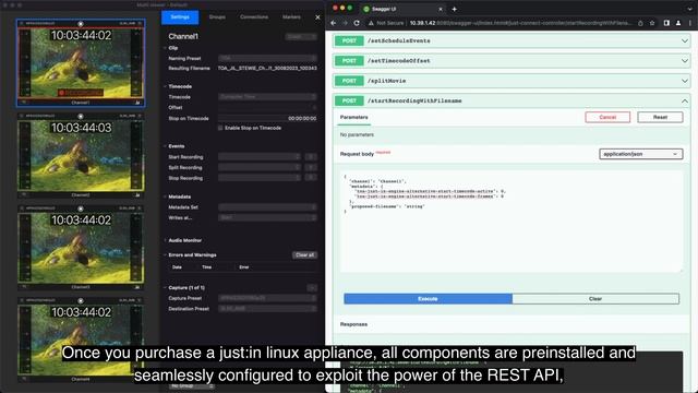 just:in linux 6.x - Powerful REST API in just:in linux 6.x capture solution for Linux смотреть онлайн