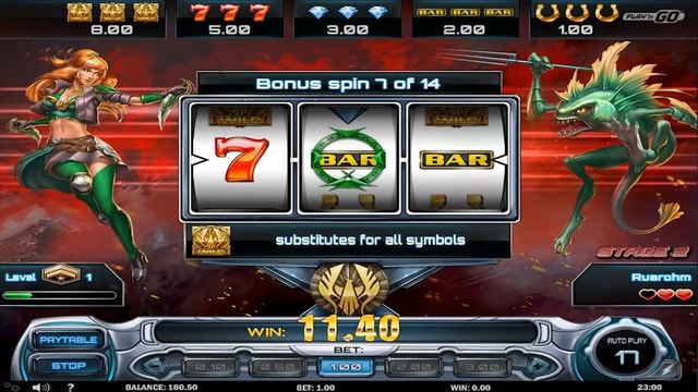 Play'n Go - Cloud Quest Grid Slot - Supervillain Bonus Round смотреть онлайн