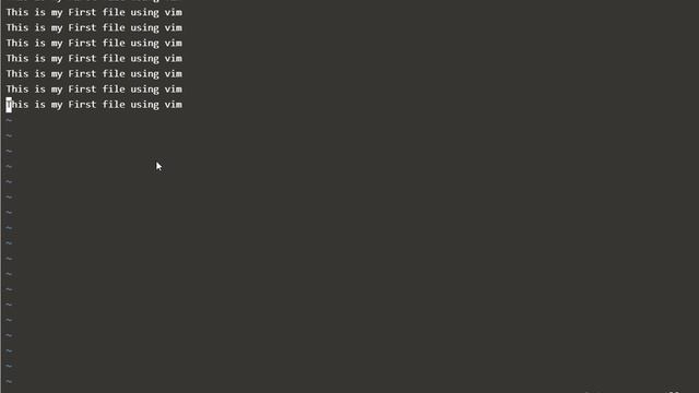 One2Five: How to use vim editor in Redhat/CentOS/Ubuntu смотреть онлайн