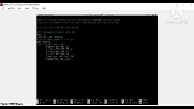 konfigurasi IP debian 10 (cli) смотреть онлайн
