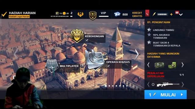 MODERN COMBAT 5 || BLACKOUT ANDROID FPS GRAFIKNYA KEREN BANGET || PART 1 смотреть онлайн