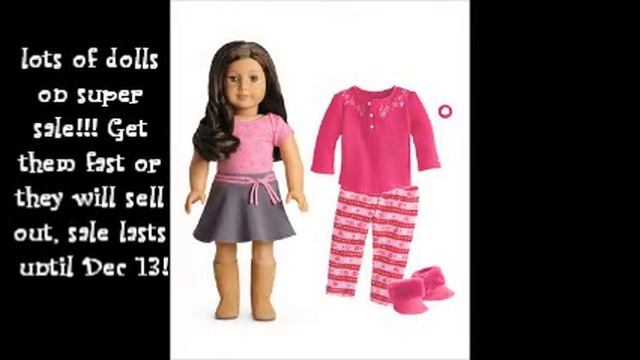 Zulilly SUPER sale AMERICAN GIRL DOLLS ends 12 13 2014 смотреть онлайн