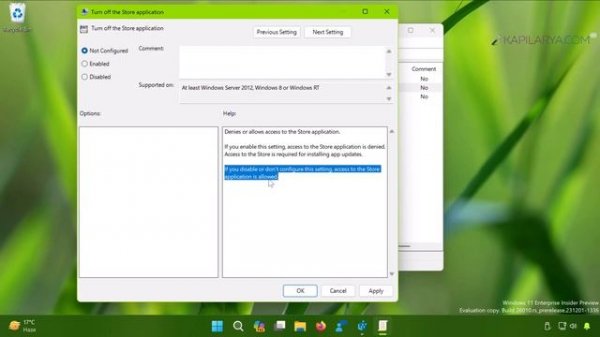 Fix Microsoft Store blocked by administrator in Windows 11